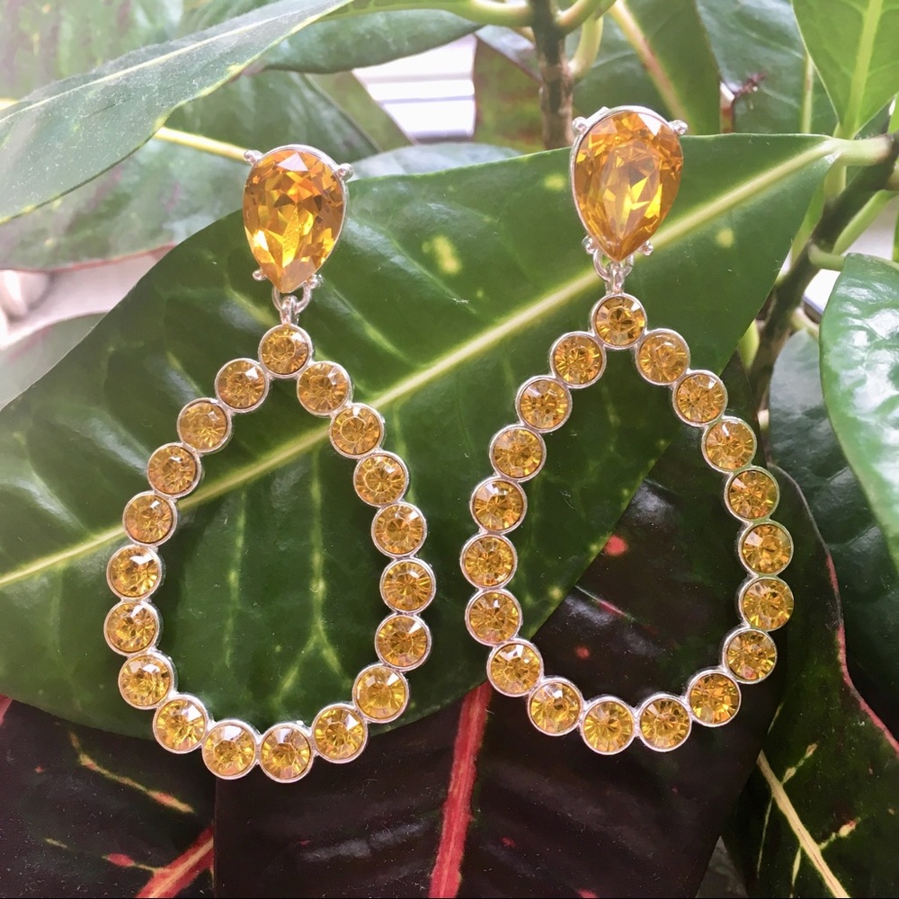 🍋Citrine H&M Earrings🍋